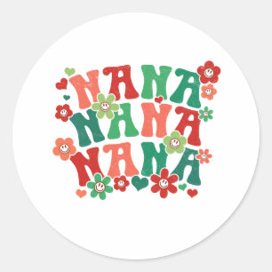 Nana Christmas Stickers
