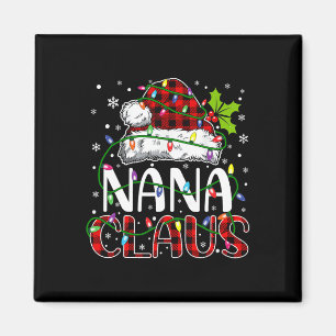 Nana Claus WeihnachtsLICHT Matching Family Xmas P Magnet