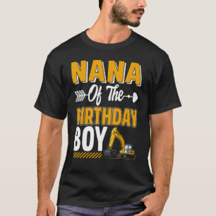 Nana der Buggy Construction Truck-Ausgrabungsstätt T-Shirt