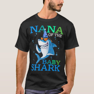 NANA des Baby Shark Birthday Brother Shark Shir T-Shirt