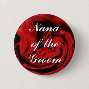 Nana des Bräutigams Button