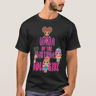 Nana des Geburtstags-Puppen-Girl-Party Matching Fa T-Shirt
