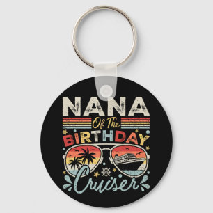 Nana des Geburtstagskreises Schlüsselanhänger