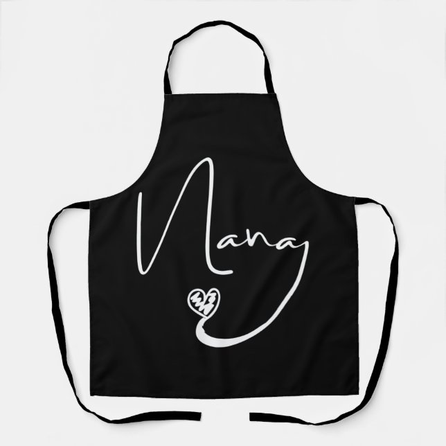 Nana for Women Oma Weihnachtsgeschenke Großkinder Schürze (Vorderseite)