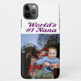 Nana Foto lila Text iPhone Gehäuse iPhone 11Pro Max Hülle