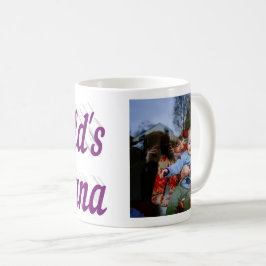 Nana Foto lila Text Kaffee Tasse