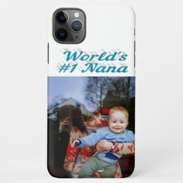 Nana Foto Sky blauer Text iPhone Gehäuse iPhone 11Pro Max Hülle