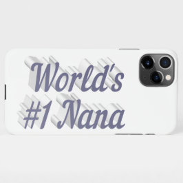 Nana grauer Text iPhone Gehäuse iPhone 11Pro Max Hülle