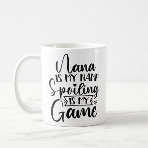 Nana ist mein Name, ich heiße, ist mein Spiel Kaffeetasse