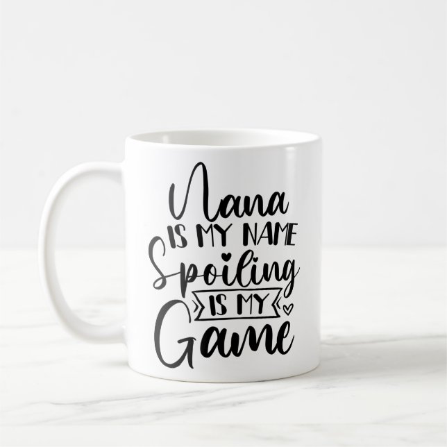 Nana ist mein Name, ich heiße, ist mein Spiel Kaffeetasse (Links)