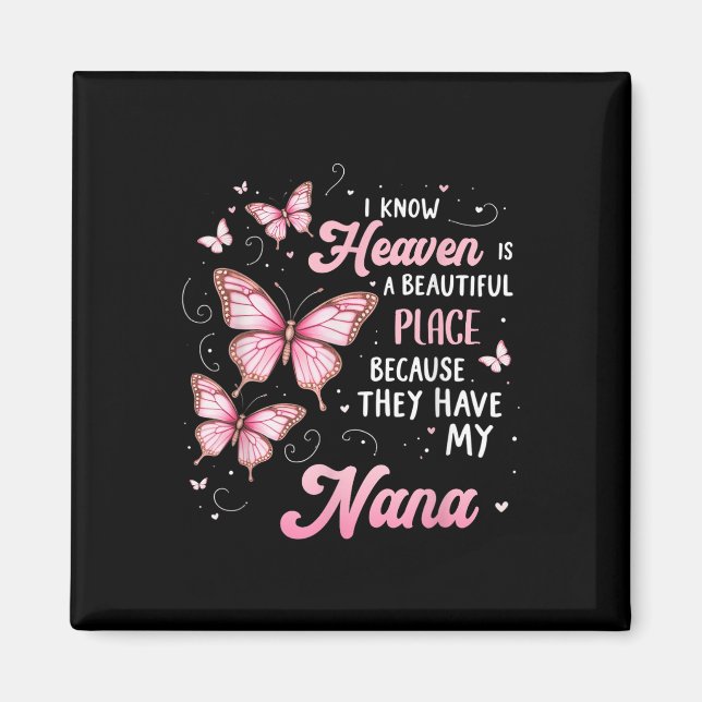 Nana ist mein Wächteranhänger am Paravendenkentag Magnet (Vorne)