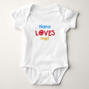 Nana-Lieben ich Baby Strampler