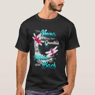 Nana Lieben Ihre Enkel Dragonfly Moon Women T-Shirt