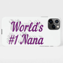 Nana lila Text iPhone-Fall iPhone 11Pro Max Hülle