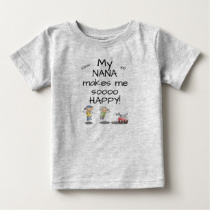 Nana me fait Sooo T-shirt heureux de bébé