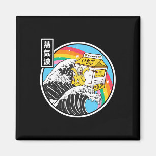 Nana Milk Surfen Kanagawa Welle Kawaii Anime Vapor Magnet