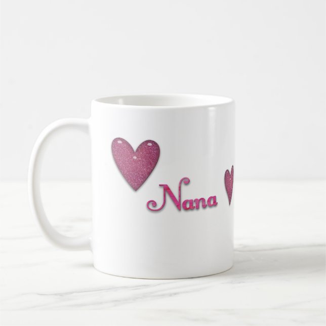 Nana mit Herz Kaffeetasse (Links)