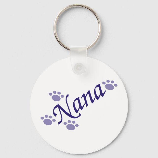 Nana mit Paws Schlüsselanhänger (Vorderseite)