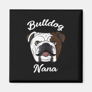 Nana Niedlich English Bulldog Oma Magnet