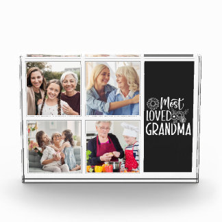 Nana | Oma Die Oma am meisten liebt Fotoblock