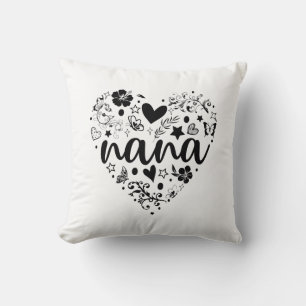 Nana Pillow, Nana Heart, Nana Pillows, Oma Kissen