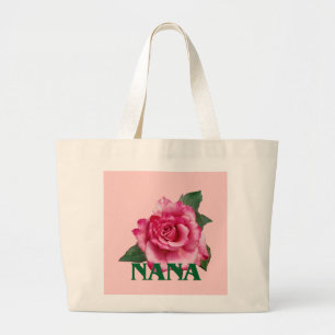 Nana-Rosen-Taschen-Tasche Jumbo Stoffbeutel