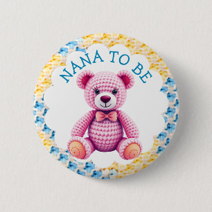 Nana to Be Jungen-Baby-Party Button