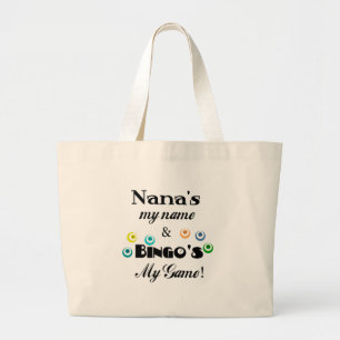 Nana und Bingo Jumbo Stoffbeutel