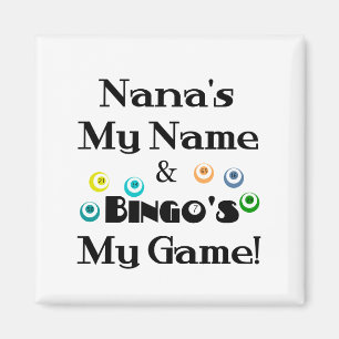 Nana und Bingo Magnet
