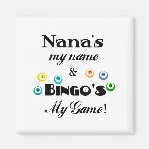 Nana und Bingo Magnet