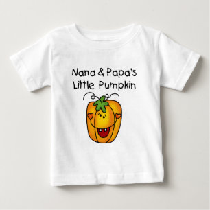 Nana und Papas kleine Kürbis-T - Shirt