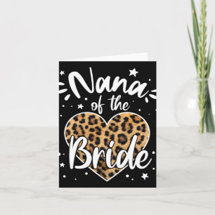 Nana von der Braut Ich liebte ihren ersten Niedlic Karte