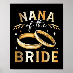 Nana von der Braut Nana Wedding and Engagem Poster