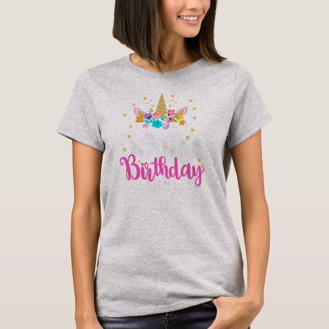 Nana von der Geburtstagsmädagoge T-Shirt (Vorderseite)