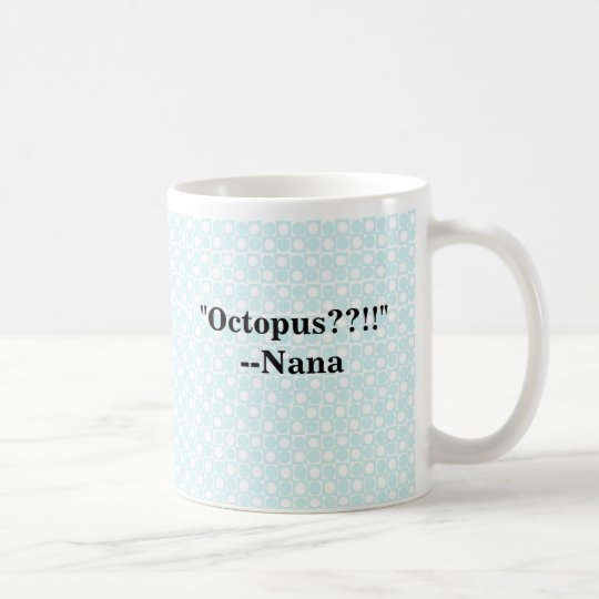 Nana-Waren "Krake " Kaffeetasse