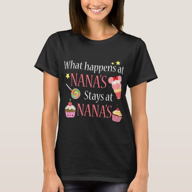 Nana Was passiert bei Nanas Bleibe bei Nana's T-Shirt (Vorderseite)