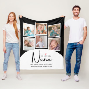 Nana Wir Liebe Sie 6 Fotos Modernes Schwarz Fleecedecke