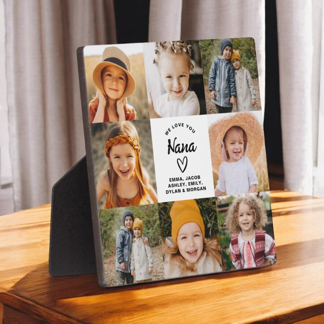 Nana Wir Liebe Sie hören moderne Fotocollage Fotoplatte (Von Creator hochgeladen)