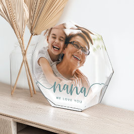 Nana Wir Liebe Sie | Oma Script Overlay Foto Bl