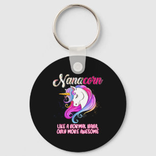 Nanacorn Frohen Muttertag Einhorn Fan stolz Schlüsselanhänger