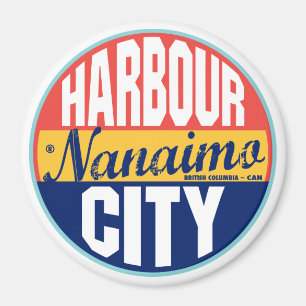 Nanaimo Vintage Etikett Magnet