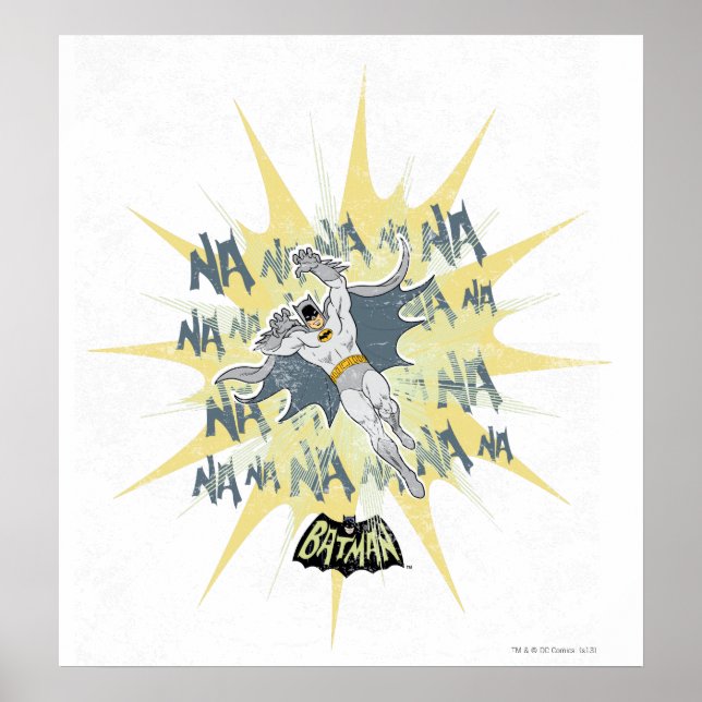 NANANANANA Batman Graphic Poster (Vorne)