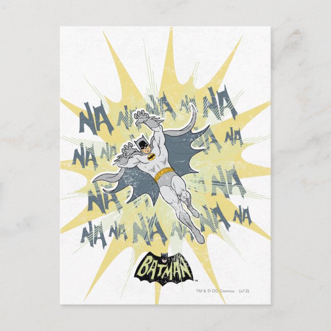 NANANANANA Batman Graphic Postkarte (Vorderseite)