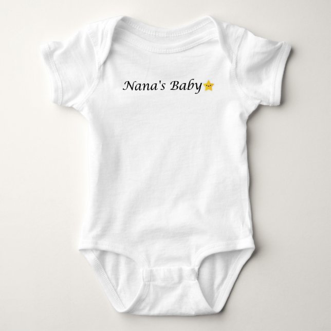 Nana's Baby - Baby Bodysuit Strampler (Vorderseite)