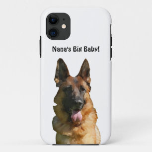 Nana's Big Baby German Shepherd Phone Case