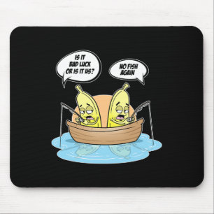 Nanas Fischerei Fischer ist es Glück oder wir Mousepad