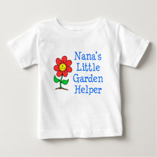 Nana's Garden Helper Baby T-shirt