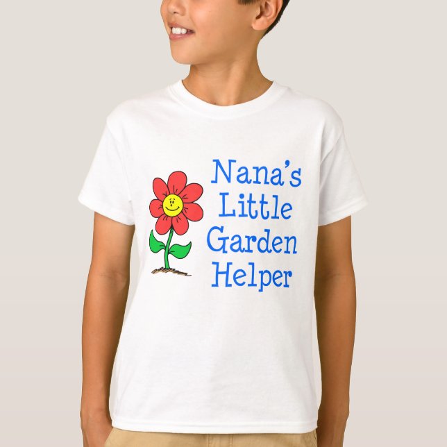 Nana's Garden Helper T-Shirt (Vorderseite)