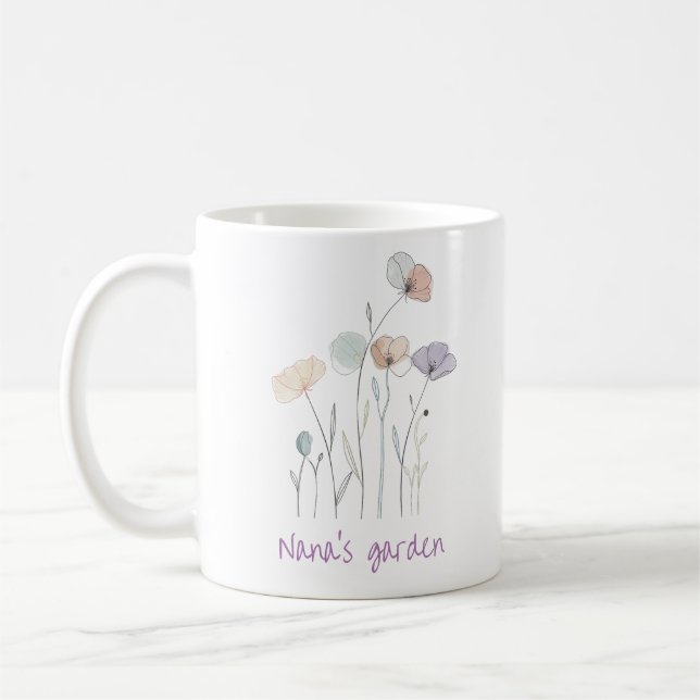 Nanas Garden-Tasse Kaffeetasse (Links)