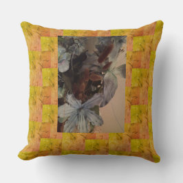 Nana's Hearts Gerahmte Blume Kissen